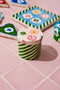 Poppy Stripe Box by Jones and Co. Australian Art Prints and Homewares. Green Door Decor. www.greendoordecor.com.au