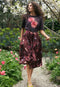 Porcelain Tie Skirt | Bloom Tile by Nancybird. Australian Art Prints, Gifts, Fashion and Homewares. Green Door Decor. www.greendoordecor.com.au