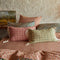 Posie Cotton Pillowcase Set | Euro Dahlia by Sage and Clare. Australian Art Prints and Homewares. Green Door Decor. www.greendoordecor.com.au