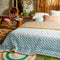 Posie Floral Bedcover by Sage and Clare. Australian Art Prints and Homewares. Green Door Decor. www.greendoordecor.com.au