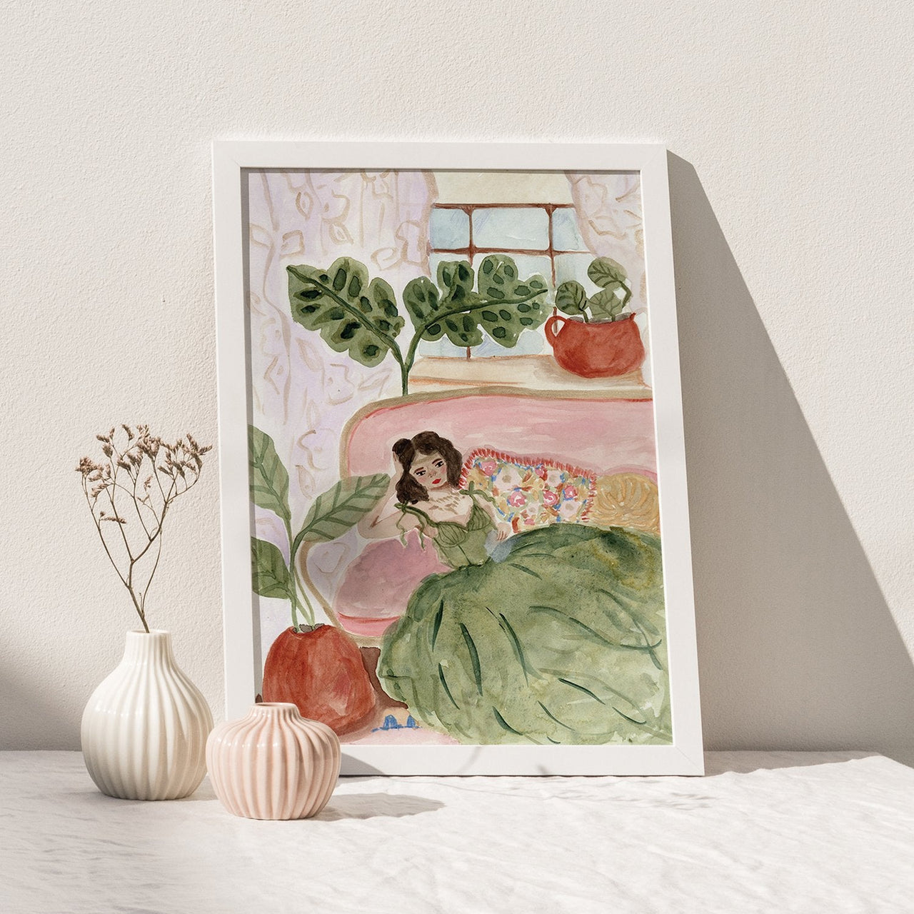Post Soiree - Painted Poetry Collection | Fine Art Print by The Darling Fig. Australian Art Prints and Homewares. Green Door Decor. www.greendoordecor.com.au