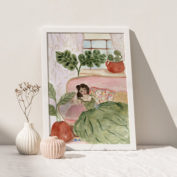 Post Soiree - Painted Poetry Collection | Fine Art Print by The Darling Fig. Australian Art Prints and Homewares. Green Door Decor. www.greendoordecor.com.au