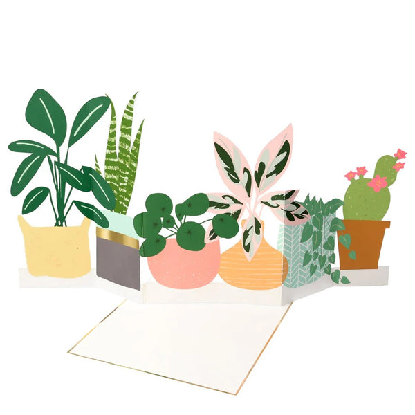 Potted Plant Card by Meri Meri. Australian Art Prints and Homewares. Green Door Decor. www.greendoordecor.com.au