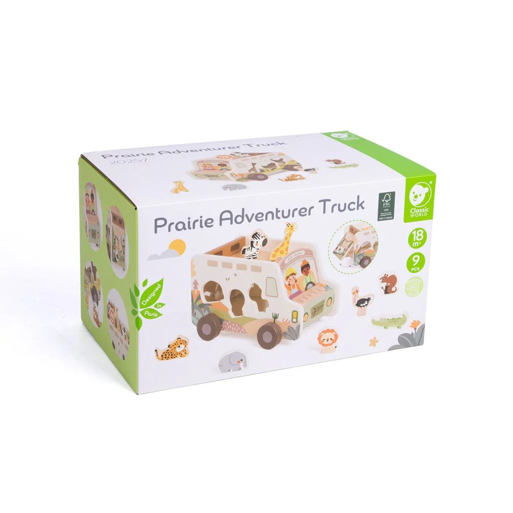 Prairie Adventure Truck | Classic World. Australian Art Prints and Homewares. Green Door Decor. www.greendoordecor.com.au