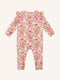 'Toadstool' Precious Frill Coverall | Apricot by Fleur Harris. Australian Art Prints, Gifts, Fashion and Homewares. Green Door Decor. www.greendoordecor.com.au