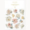 Promenade Peonies Sticker Sheet by Bespoke Letterpress. Australian Art Prints, Gifts, Fashion and Homewares. Green Door Decor. www.greendoordecor.com.au