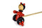 Push Along Wooden Ladybird by Eleganter Australia. Australian Art Prints, Gifts, Fashion and Homewares. Green Door Decor. www.greendoordecor.com.au