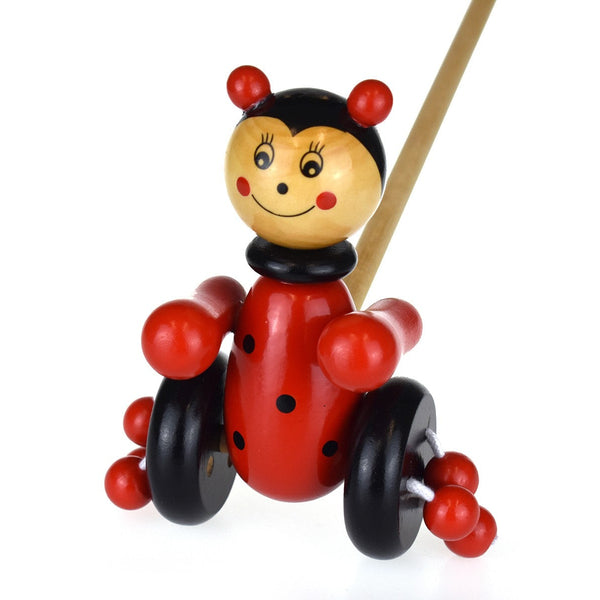 Push Along Wooden Ladybird by Eleganter Australia. Australian Art Prints, Gifts, Fashion and Homewares. Green Door Decor. www.greendoordecor.com.au