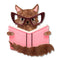 Puss in Books Brooch | Erstwilder. Australian Art Prints, Gifts, Fashion and Homewares. Green Door Decor. www.greendoordecor.com.au