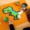 Puzzle by Number - T-Rex | 250 Pieces | Plus-Plus. Australian Art Prints, Gifts, Fashion and Homewares. Green Door Decor. www.greendoordecor.com.au