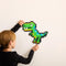 Puzzle by Number - T-Rex | 250 Pieces | Plus-Plus. Australian Art Prints, Gifts, Fashion and Homewares. Green Door Decor. www.greendoordecor.com.au