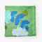 Quilted Bed Spread | Floral Applique Green by Bonnie and Neil. Australian Art Prints and Homewares. Green Door Decor. www.greendoordecor.com.au