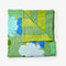 Quilted Bed Spread | Floral Applique Green by Bonnie and Neil. Australian Art Prints and Homewares. Green Door Decor. www.greendoordecor.com.au