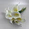 Faux Flowers | Real Touch Calla Lily Bouquet (9 flowers) - White by HG Living. Australian Art Prints, Gifts, Fashion and Homewares. Green Door Decor. www.greendoordecor.com.au