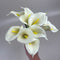 Faux Flowers | Real Touch Calla Lily Bouquet (9 flowers) - White by HG Living. Australian Art Prints, Gifts, Fashion and Homewares. Green Door Decor. www.greendoordecor.com.au