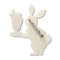 Rabbit Waiter Brooch | Erstwilder x Fleur Harris x Enid Blyton 'The Magic Faraway Tree'. Australian Art Prints, Gifts, Fashion and Homewares. Green Door Decor. www.greendoordecor.com.au