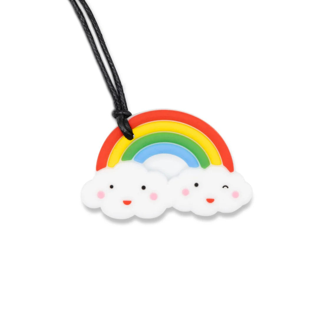 Silicone Rainbow Pendant | Bright by Jellystone Designs. Australian Art Prints, Gifts, Fashion and Homewares. Green Door Decor. www.greendoordecor.com.au