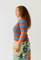 Rana Knit Tee | Terracotta Stripe by Nancybird. Australian Art Prints, Gifts, Fashion and Homewares. Green Door Decor. www.greendoordecor.com.au