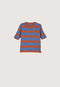 Rana Knit Tee | Terracotta Stripe by Nancybird. Australian Art Prints, Gifts, Fashion and Homewares. Green Door Decor. www.greendoordecor.com.au