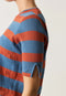 Rana Knit Tee | Terracotta Stripe by Nancybird. Australian Art Prints, Gifts, Fashion and Homewares. Green Door Decor. www.greendoordecor.com.au