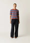 Rana Knit Tee | Terracotta Stripe by Nancybird. Australian Art Prints, Gifts, Fashion and Homewares. Green Door Decor. www.greendoordecor.com.au