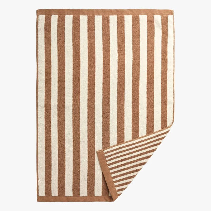 'Raye Terracotta' Bath Mat | Large by L&M Home. Australian Art Prints, Gifts, Fashion and Homewares. Green Door Decor. www.greendoordecor.com.au