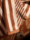'Raye Terracotta' Hand Towel by L&M Home. Australian Art Prints, Gifts, Fashion and Homewares. Green Door Decor. www.greendoordecor.com.au