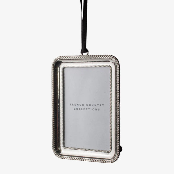 Rectangular Beaded | Mini Hanging Photo Frame by French Country Collections. Australian Art Prints, Gifts, Fashion and Homewares. Green Door Decor. www.greendoordecor.com.au