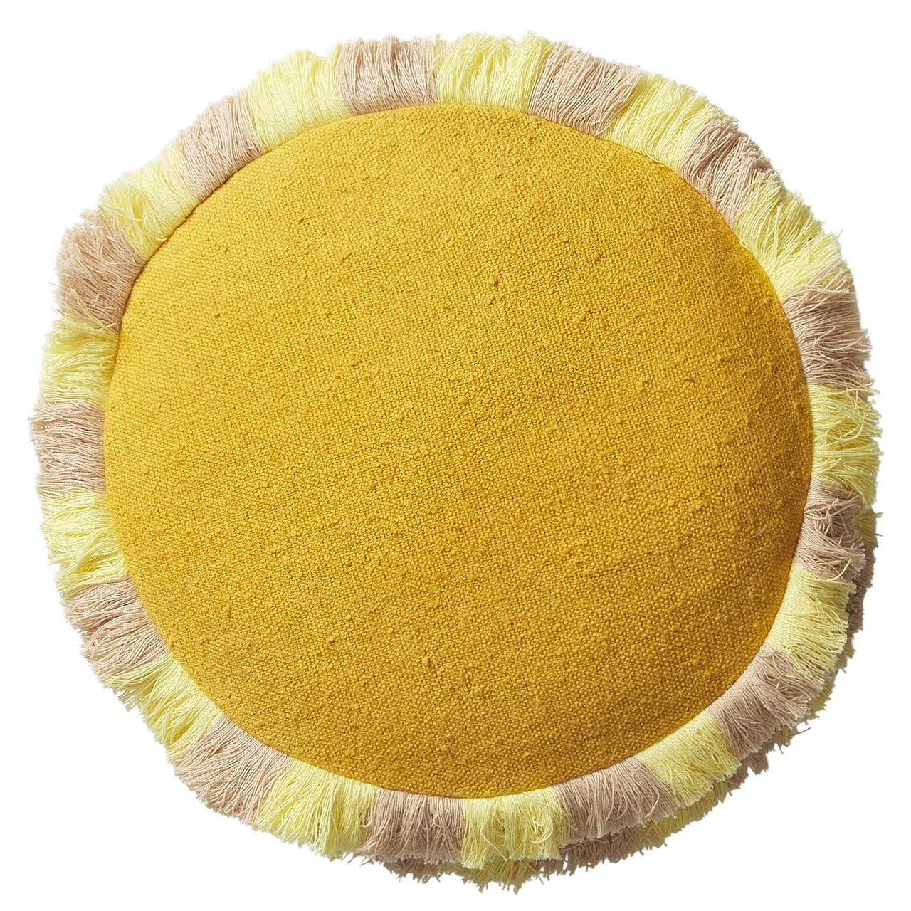 'Reese' Round Cushion | Ochre by Sage and Clare. Australian Art Prints, Gifts, Fashion and Homewares. Green Door Decor. www.greendoordecor.com.au