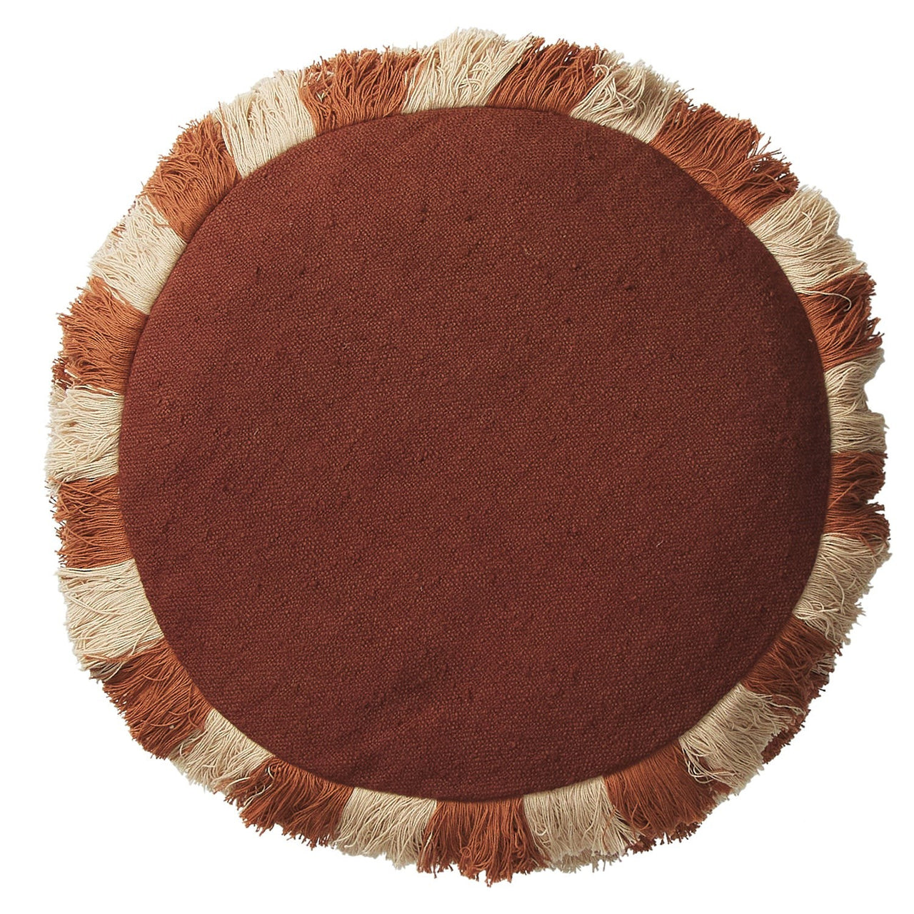 'Reese' Round Cushion | Umber by Sage and Clare. Australian Art Prints, Gifts, Fashion and Homewares. Green Door Decor. www.greendoordecor.com.au