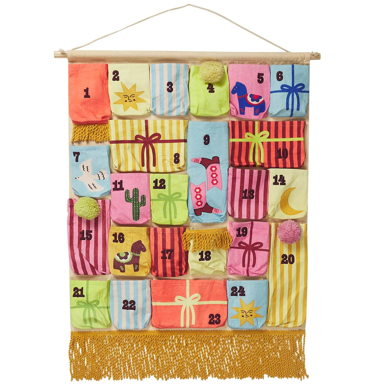'Rein' Advent Calendar by Sage & Clare. Australian Art Prints, Gifts, Fashion and Homewares. Green Door Decor. www.greendoordecor.com.au