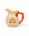 Retro Folk Stoneware Hand Painted Milk Jug by La La Land. Australian Art Prints, Gifts, Fashion and Homewares. Green Door Decor. www.greendoordecor.com.au