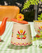 Retro Folk Stoneware Hand Painted Sugar Pot by La La Land. Australian Art Prints, Gifts, Fashion and Homewares. Green Door Decor. www.greendoordecor.com.au