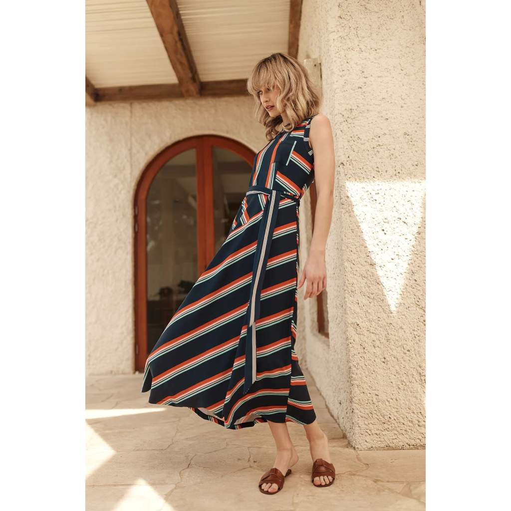 Retro Stripe Roller Dress | Frock Me Out. Australian Art Prints and Homewares. Green Door Decor. www.greendoordecor.com.au