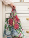 Reusable Shopping Bag | Waratah In Blue by Bespoke Letterpress. Australian Art Prints, Gifts, Fashion and Homewares. Green Door Decor. www.greendoordecor.com.au