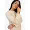 Rexie Jumper | Cream by Humidity Lifestyle. Australian Art Prints, Gifts, Fashion and Homewares. Green Door Decor. www.greendoordecor.com.au