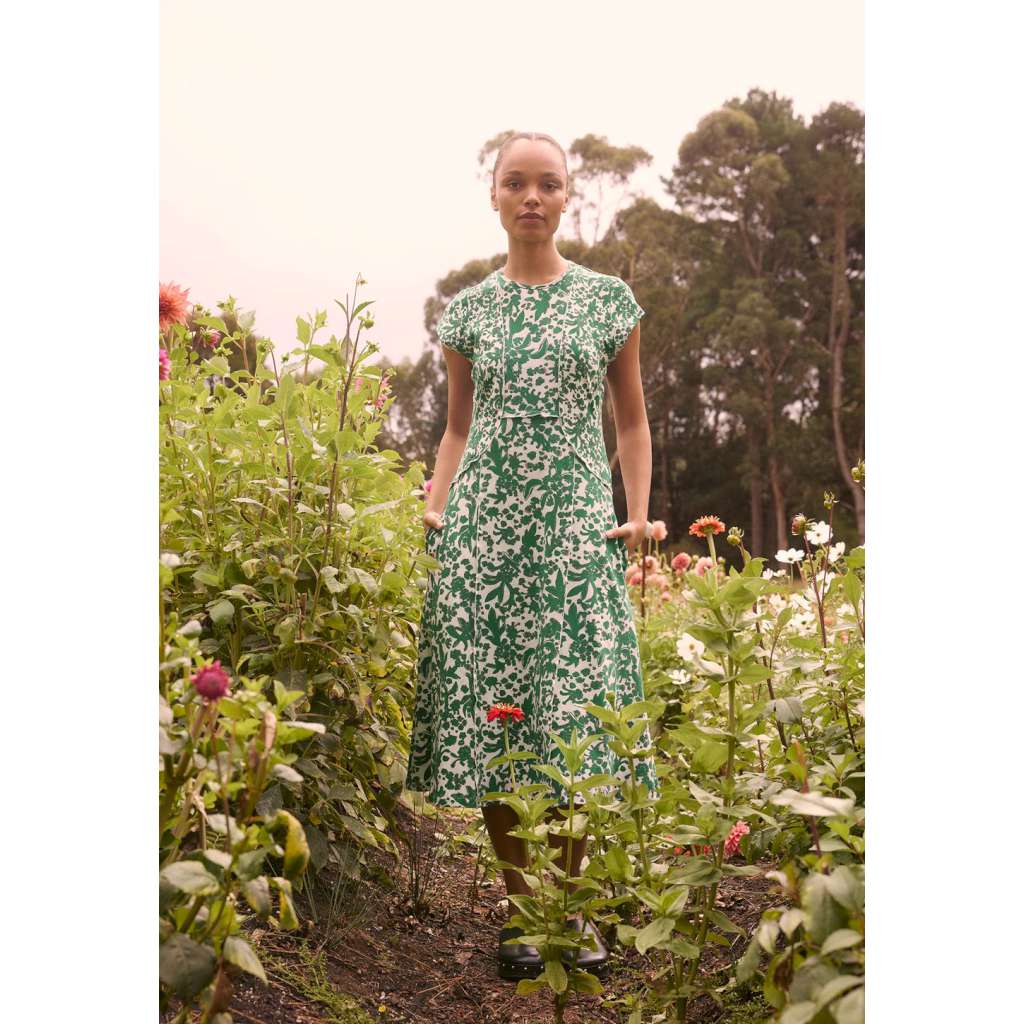 Reyes Sleeveless Dress | Parsley by Nancybird. Australian Art Prints and Homewares. Green Door Decor. www.greendoordecor.com.au