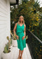 Rihanna Tank | Emerald by Lou Lou Australia. Australian Art Prints and Homewares. Green Door Decor. www.greendoordecor.com.au