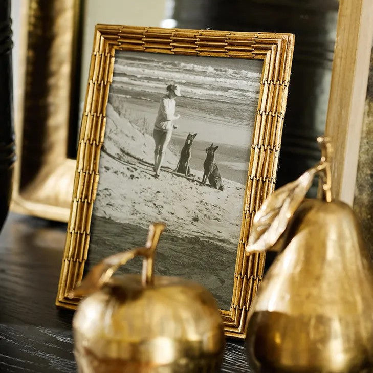 Ridge Photo Frame in Champagne | 4x6 by French Country Collections. Australian Art Prints and Homewares. Green Door Decor. www.greendoordecor.com.au