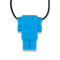 Silicone Robot Pendant | Hawaiian Blue by Jellystone Designs. Australian Art Prints, Gifts, Fashion and Homewares. Green Door Decor. www.greendoordecor.com.au