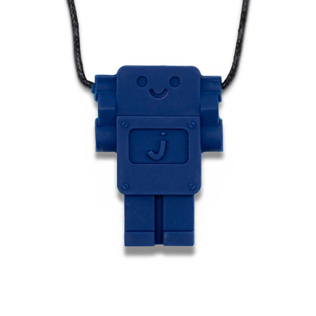 Silicone Robot Pendant | School Blue by Jellystone Designs. Australian Art Prints, Gifts, Fashion and Homewares. Green Door Decor. www.greendoordecor.com.au