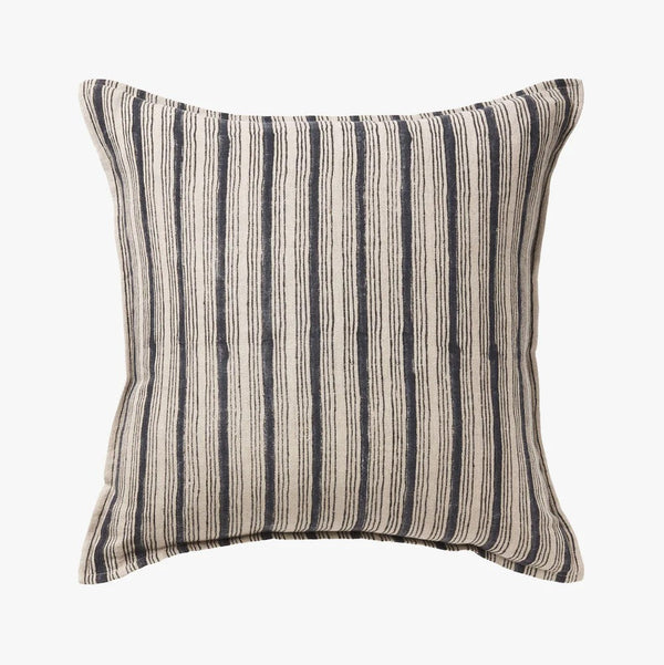 'Rome' Square Linen Cushion (50x50cm) | Indigo by L&M Home. Australian Art Prints, Gifts, Fashion and Homewares. Green Door Decor. www.greendoordecor.com.au