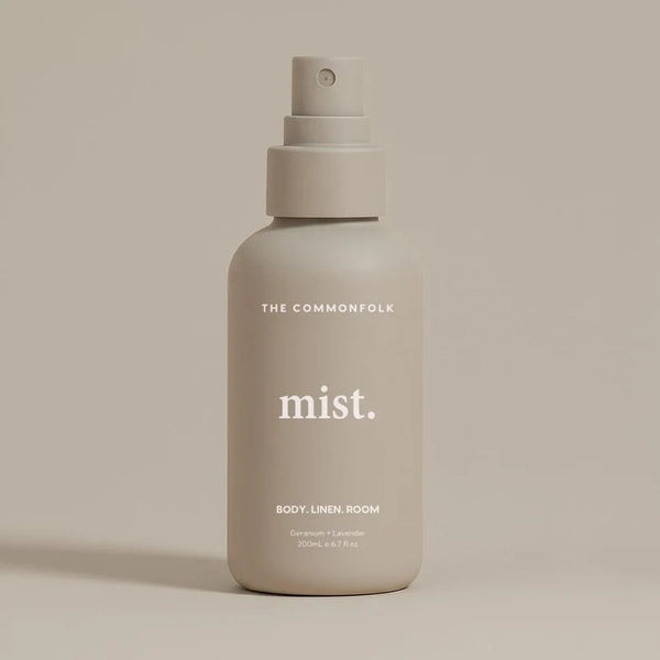 Room Mist Spray | Wanaka - Geranium + Lavender by The Commonfolk Collective. Australian Art Prints, Gifts, Fashion and Homewares. Green Door Decor. www.greendoordecor.com.au