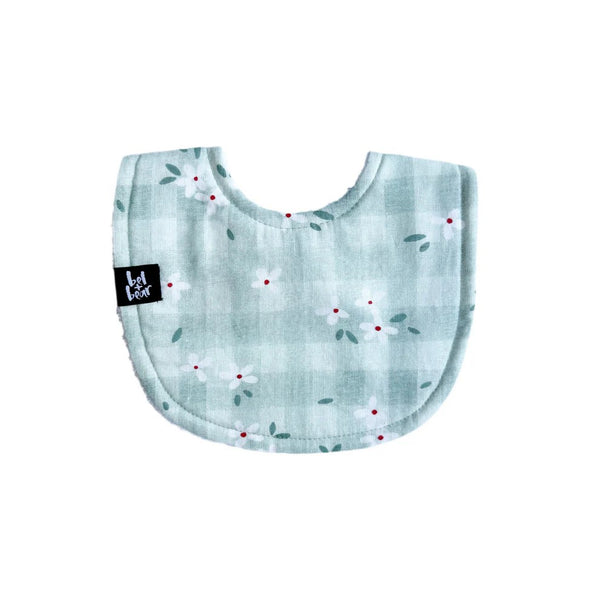 Roundie Bib | Picnic Season by Bel and Bear. Australian Art Prints, Gifts, Fashion and Homewares. Green Door Decor. www.greendoordecor.com.au