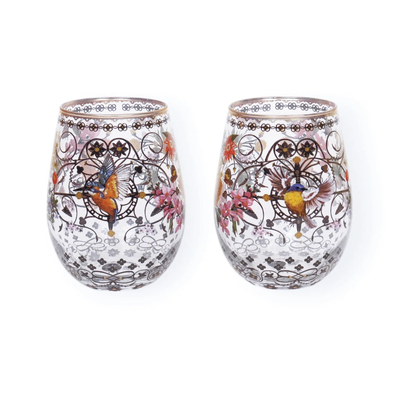 Glass Tumbler (Set of 2) | Royal Botanic Gardens Victoria by La La Land. Australian Art Prints and Homewares. Green Door Decor. www.greendoordecor.com.au