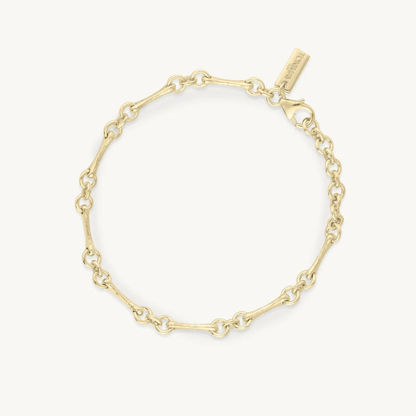 'Rue' Gold Bracelet by ToniMay. Australian Art Prints, Gifts, Fashion and Homewares. Green Door Decor. www.greendoordecor.com.au