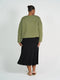 Sacha Oversized Quilted Bamboo Sweater - Olive by Lou Lou Australia. Australian Art Prints and Homewares. Green Door Decor. www.greendoordecor.com.au