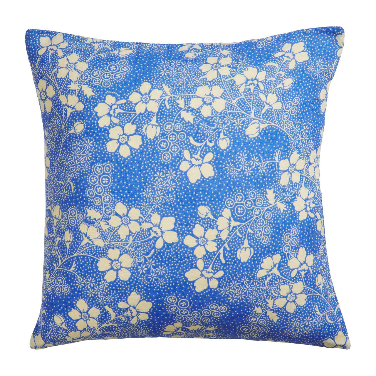 'Salina' Linen Pillowcase Set | Lapis/Euro by Sage and Clare. Australian Art Prints and Homewares. Green Door Decor. www.greendoordecor.com.au