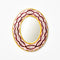 'Samira' Mirror | Pink Waves by Jones and Co. Australian Art Prints, Gifts, Fashion and Homewares. Green Door Decor. www.greendoordecor.com.au