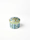 'Samira' Short Box | Blue Flower by Jones and Co. Australian Art Prints, Gifts, Fashion and Homewares. Green Door Decor. www.greendoordecor.com.au